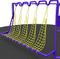 Гамак Хит из армированного каната для детской площадки