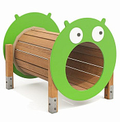 игровой элемент гусеница н24.38001 для уличной площадки