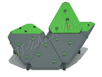 спортивный комплекс скалодром тип 7 для уличной площадки