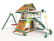 детский комплекс igragrad premium крепость фани с рукоходом дерево модель 1