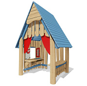 домик эко 061005 для детской площадки
