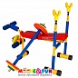 Детский тренажер Детская скамья Moove&Fun SH-06 для жима со штангой 