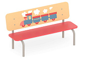 детская скамейка romana поезд день 302.09.00 для игровой площадки