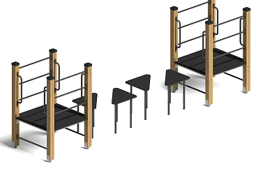 спортивный комплекс со-39 для детской площадки