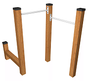 гимнастический комплекс оptimum-еco эко.гк006 для детской площадки