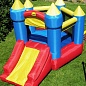 Детский надувной батут Happy Hop Pentagon-shaped Castle With Slide