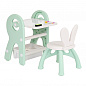 Набор мебели Pituso UN-ZY03 с конструктором и мольбертом для рисования зеленый