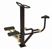 уличный тренажер sport-fora степ-велосипед yt24 для спортивной площадки