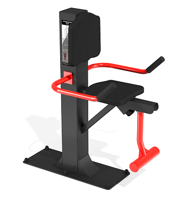 уличный тренажер флекс ут-21 для спортивной площадки