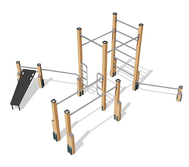 Воркаут VST 9113/4 для игровой площадки