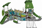 детский городок барбадос papercut дг011.1.1 для игровых площадок 7-12 лет