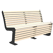 скамейка sport-fora sf-s1 для парков и зон отдыха