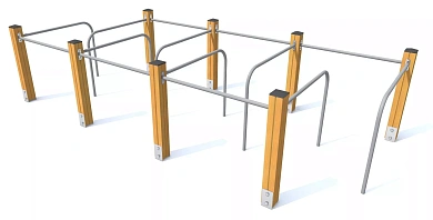 гимнастический комплекс sweetplay гк.сп002 для детской площадки