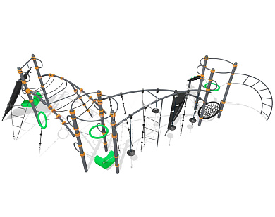 спортивный комплекс 09211 для спортивной площадки