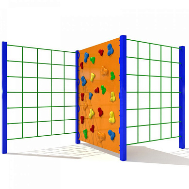 уличная стенка-скалодром для лазания №3 для детской площадки