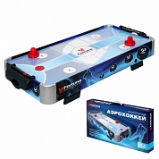 игровой стол - аэрохоккей hr-31 blue ice hybrid настольный 3 фута