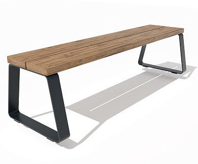 скамья парковая 01102.24 для улицы