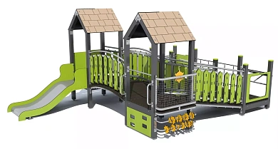игровой комплекс дг.мк.12 для детской площадки