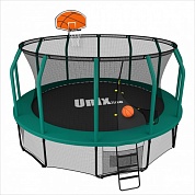 баскетбольный щит для батутов серии unix supreme 10-16ft