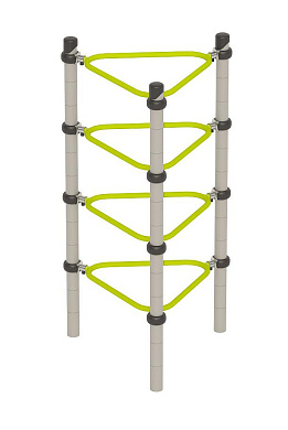 Шведская стенка Romana 401.24.00 для спортивной площадки