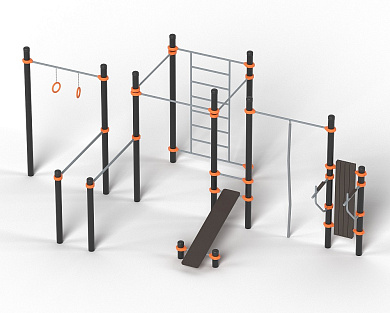 Спортивный комплекс Romana 501.66.01 для уличной площадки