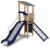 игровой комплекс оптимум-эко ик.001 для детской площадки