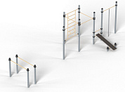 спортивный комплекс romana 501.39.01 для уличной площадки