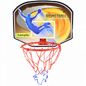 щит баскетбольный с мячом и насосом kampfer bs01539 для шведских стенок