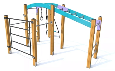 гимнастический комплекс sweetplay гк.сп005 для детской площадки