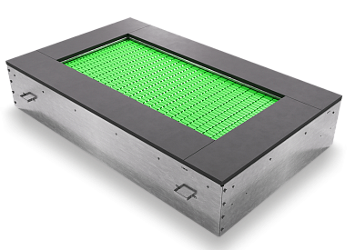 Встраиваемый батут Прямоугольник 135х225 для детских площадок