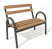 диван парковый 0101003.24 для улицы