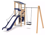 игровой комплекс оптимум-эко ик.005 для детской площадки