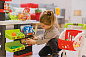 Детский супермаркет с тележкой Smoby 350213