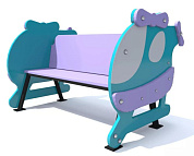 скамейка sweetplay с.сп003 для детской площадки