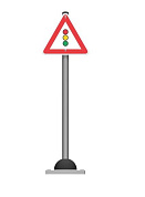 дорожный знак romana светофор 057.96.00-03 для детской площадки