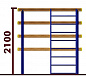 Разрушенная лестница 31004 - полоса препятствий для игровой площадки