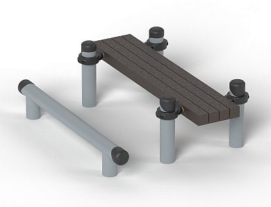 Скамья Romana 501.50.01 для спортивной площадки