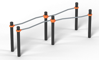 Брусья Romana 501.97.00 для спортивной площадки