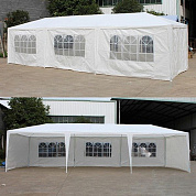шатер афина-мебель afm-1045b white (3х9)