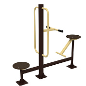 уличный тренажер sport-fora твистер сидя-стоя yt26 для спортивной площадки