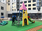 Игровой комплекс Горка 07093 для детей 4-6 лет для уличной площадки