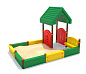 Песочный дворик ППД-020 пластиковый для детской площадки