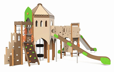 игровой комплекс 07119.24 для детей 6-12 лет для уличной площадки