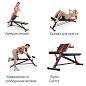 Скамья Unix Fit Bench 4 in 1 силовая