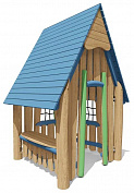 домик эко 061002 для детской площадки