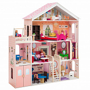 большой кукольный дом paremo для барби мечта