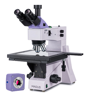 микроскоп levenhuk magus metal d650 металлографический