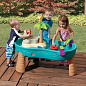 Детский столик Step2 Тропики 2 (крафт) для игр с водой 850799