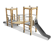 детский игровой комплекс  вст 5810 для уличной площадки