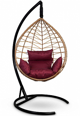 подвесное кресло-кокон laura outdoor alicante ali рыжее